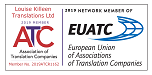 ATC and EUATC member badge | Qualified translators