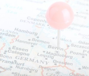 Pin on a map of Germany | Translation services