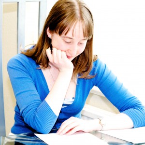 Jenny in the office | Technical translator