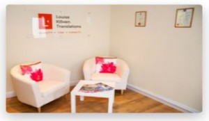 Office reception area | Translation services