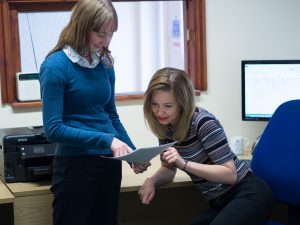 Helen and Jenny in the office | Quality translation services