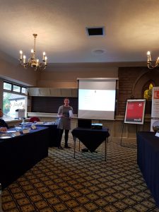 Siobhan presenting at joint LK Team Day | Technical and commercial translation
