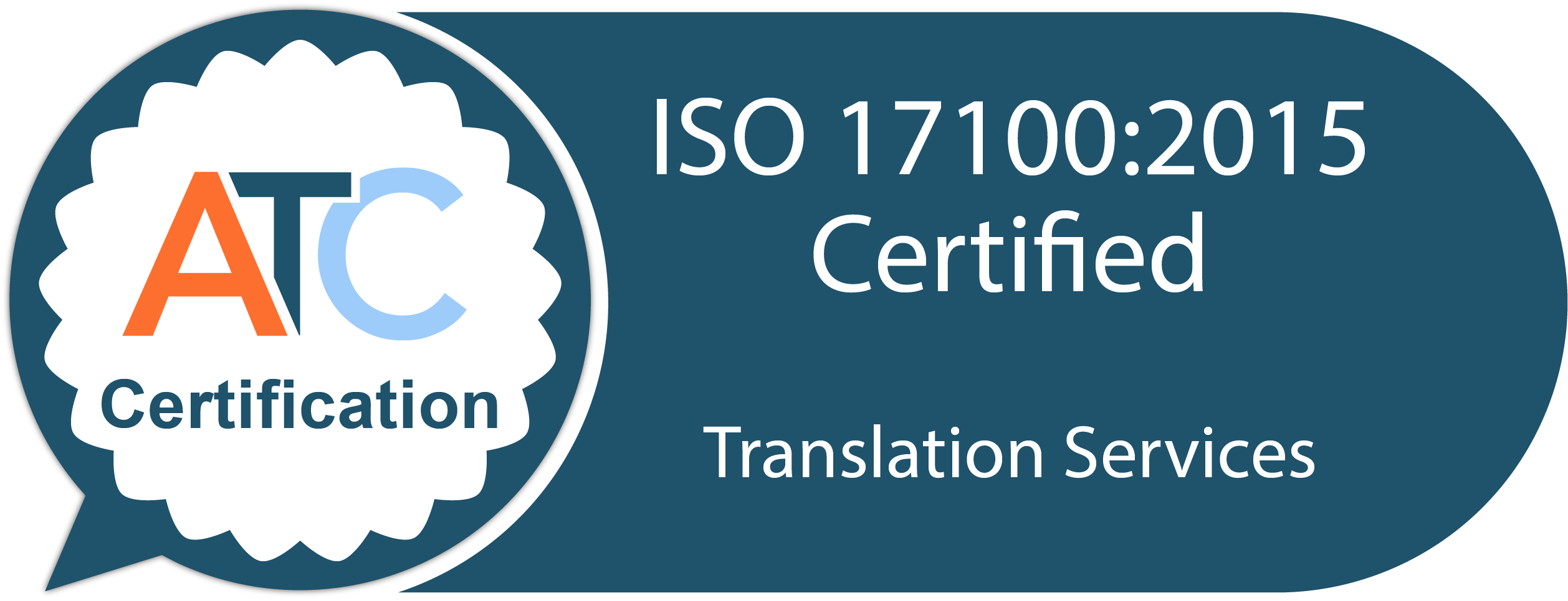 ATCC ISO 17100 Certification Mark ISO 17100 quality certification